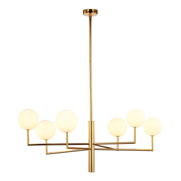 Jupiter 1930 - Candelabro suspenso FEME 6xG9/40W/230V latão