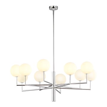 Jupiter 1936 - Candelabro suspenso FEME 10xG9/40W/230V cromado brilhante