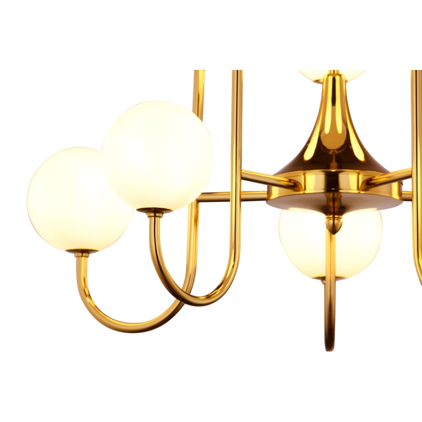 Jupiter 1942 - Candelabro suspenso SELEN 10xG9/40W/230V latão