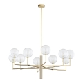 Jupiter 1976 - Candelabro suspenso FEME 10xG9/10W/230V dourada