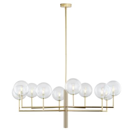 Jupiter 1976 - Candelabro suspenso FEME 10xG9/10W/230V dourada