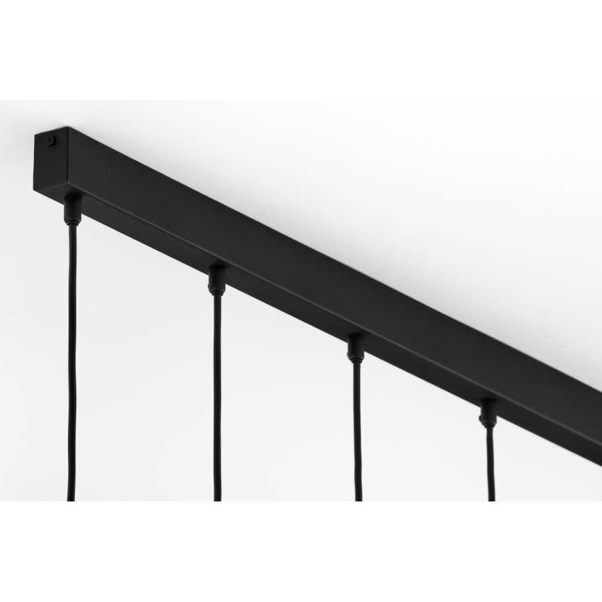 Jupiter 2005 - Candeeiro suspenso ALAS 6xGU10/10W/230V preto/dourado