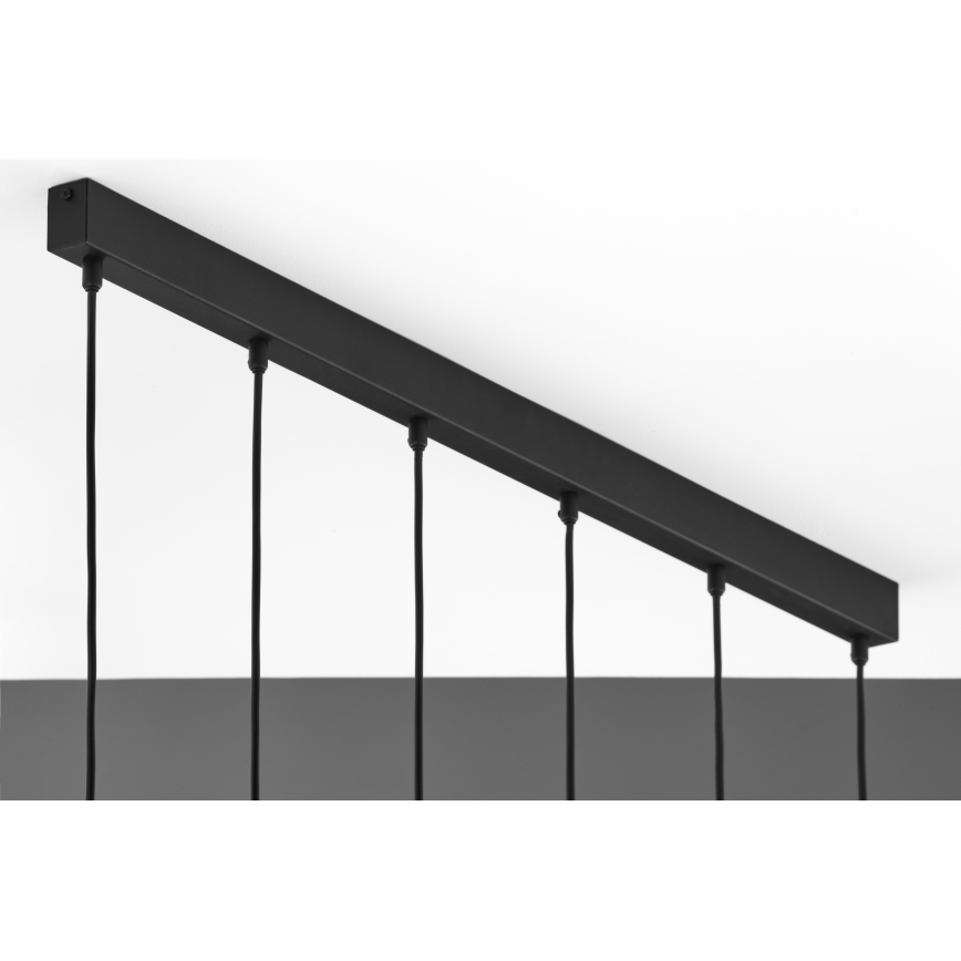 Jupiter 2008 - Candeeiro suspenso ALAS 6xGU10/10W/230V dourado/preto