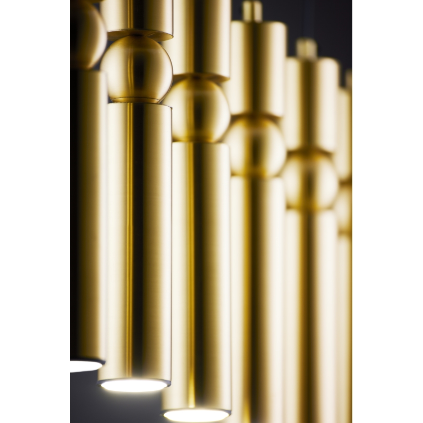 Jupiter 2011 - Candeeiro suspenso ALAS 6xGU10/10W/230V dourado