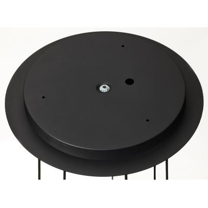 Jupiter 2015 - Candeeiro suspenso ALAS 7xGU10/10W/230V preto/dourado