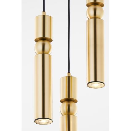 Jupiter 2019 - Candeeiro suspenso ALAS 3xGU10/10W/230V dourado