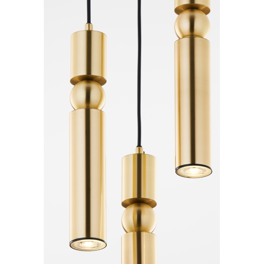 Jupiter 2019 - Candeeiro suspenso ALAS 3xGU10/10W/230V dourado