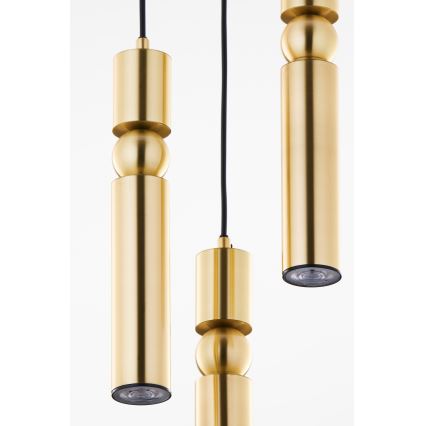 Jupiter 2019 - Candeeiro suspenso ALAS 3xGU10/10W/230V dourado