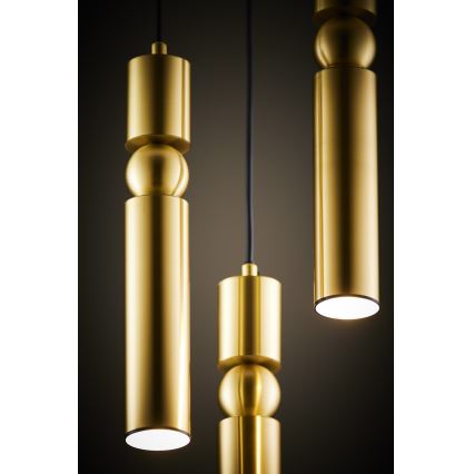 Jupiter 2019 - Candeeiro suspenso ALAS 3xGU10/10W/230V dourado