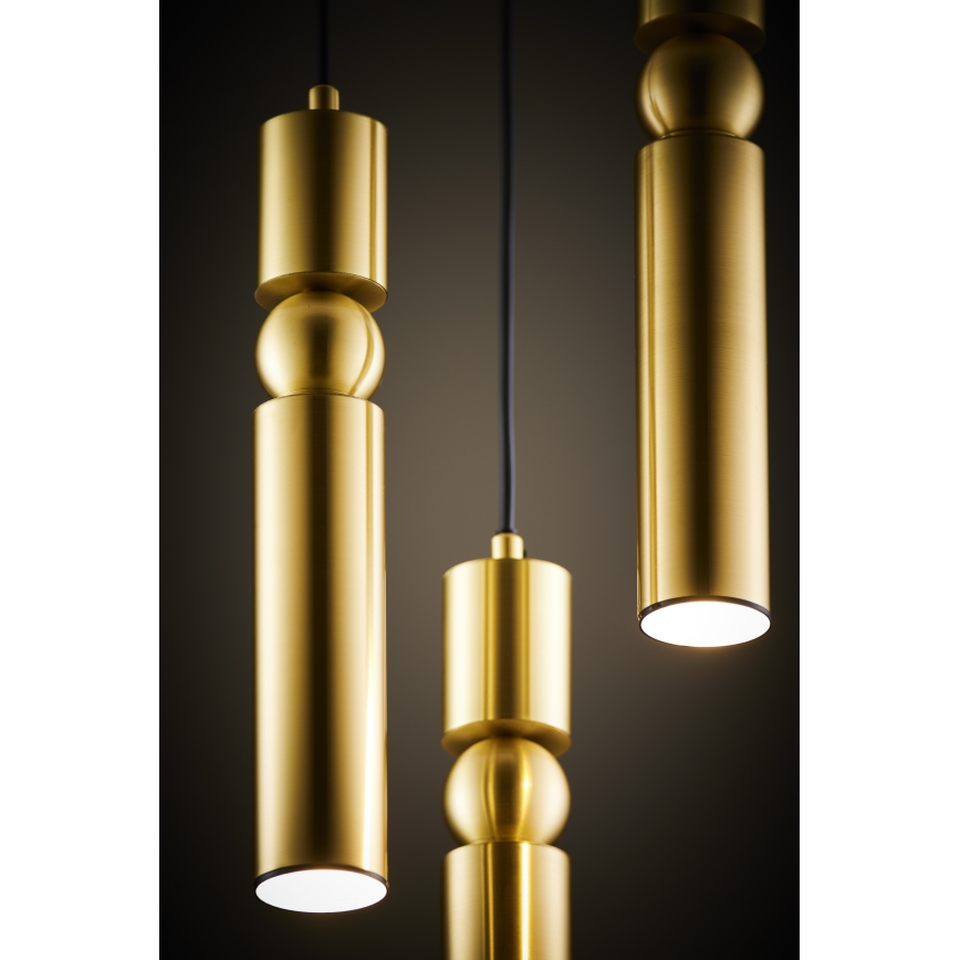 Jupiter 2019 - Candeeiro suspenso ALAS 3xGU10/10W/230V dourado