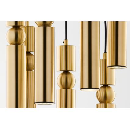 Jupiter 2021 - Candeeiro suspenso ALAS 7xGU10/10W/230V dourado