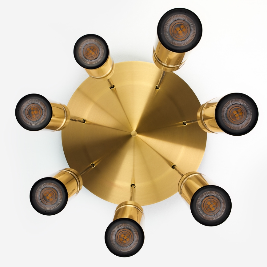 Jupiter 2021 - Candeeiro suspenso ALAS 7xGU10/10W/230V dourado