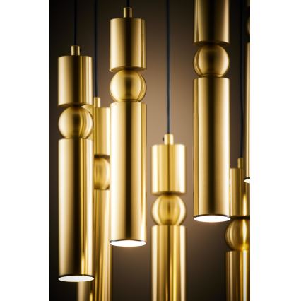 Jupiter 2021 - Candeeiro suspenso ALAS 7xGU10/10W/230V dourado
