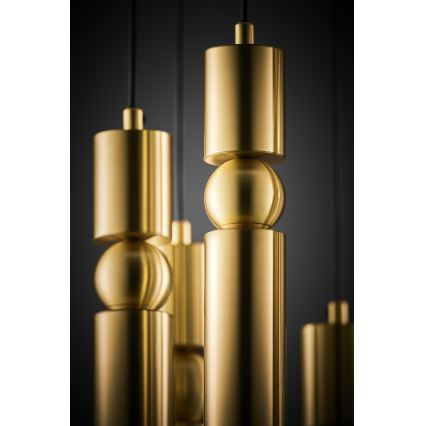 Jupiter 2021 - Candeeiro suspenso ALAS 7xGU10/10W/230V dourado