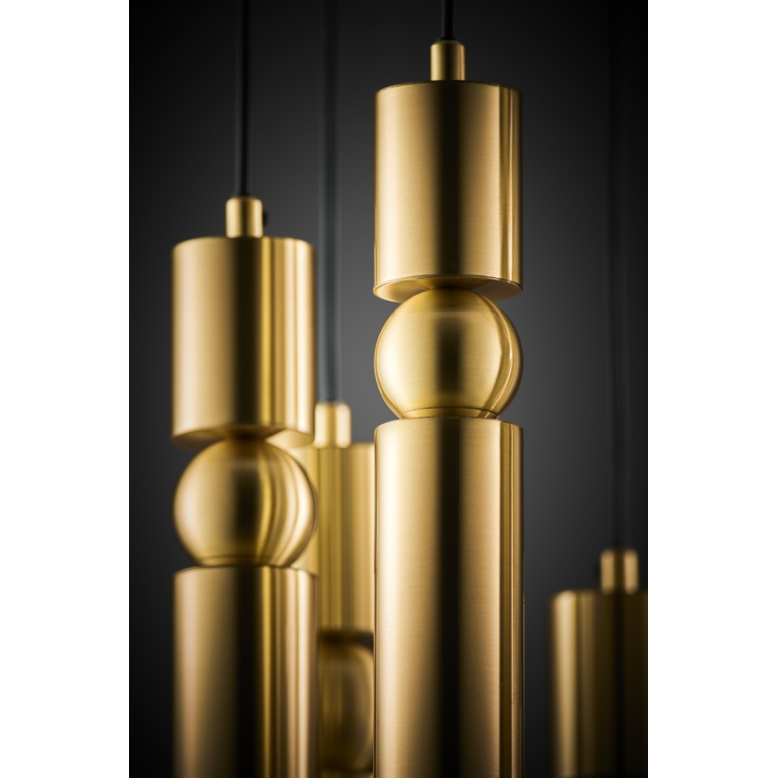 Jupiter 2021 - Candeeiro suspenso ALAS 7xGU10/10W/230V dourado