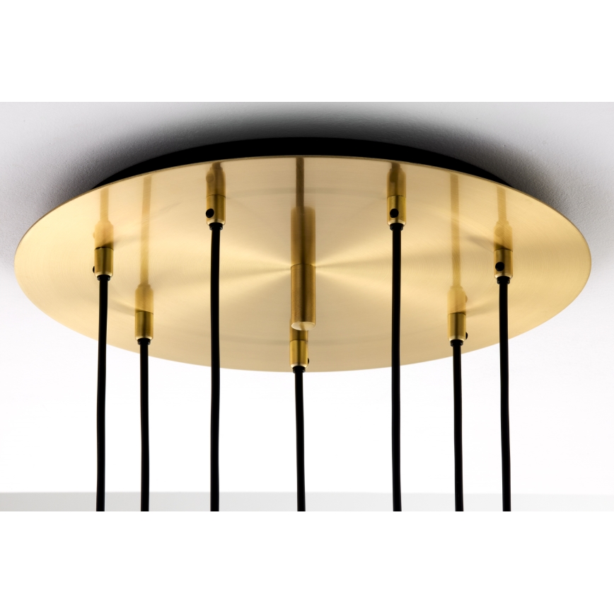 Jupiter 2021 - Candeeiro suspenso ALAS 7xGU10/10W/230V dourado