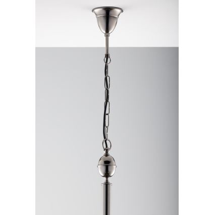 Jupiter 2022 - Candeeiro suspenso BRILLANTE 6xG9/10W/230V cromado brilhante