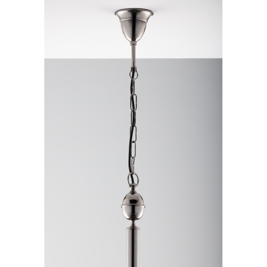 Jupiter 2022 - Candeeiro suspenso BRILLANTE 6xG9/10W/230V cromado brilhante