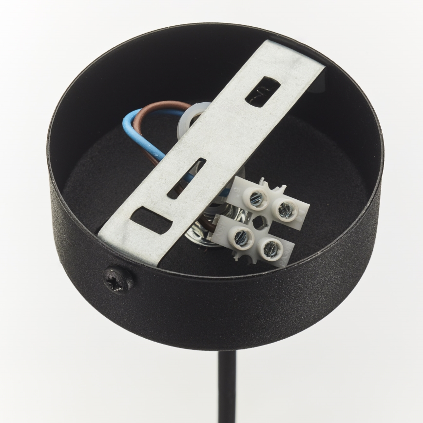 Jupiter 2023 - Candeeiro suspenso ZAFRA 1xG9/10W/230V preto/dourado/transparente