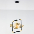Jupiter 2025 - Candeeiro suspenso FIORI 1xG9/10W/230V preto/dourado/bege