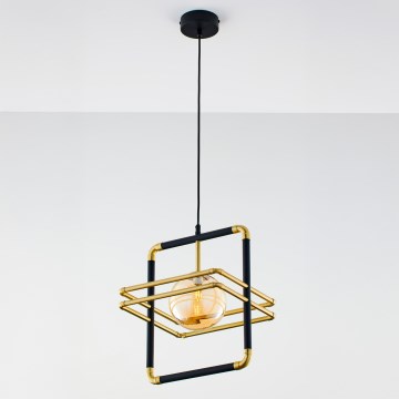 Jupiter 2025 - Candeeiro suspenso FIORI 1xG9/10W/230V preto/dourado/bege