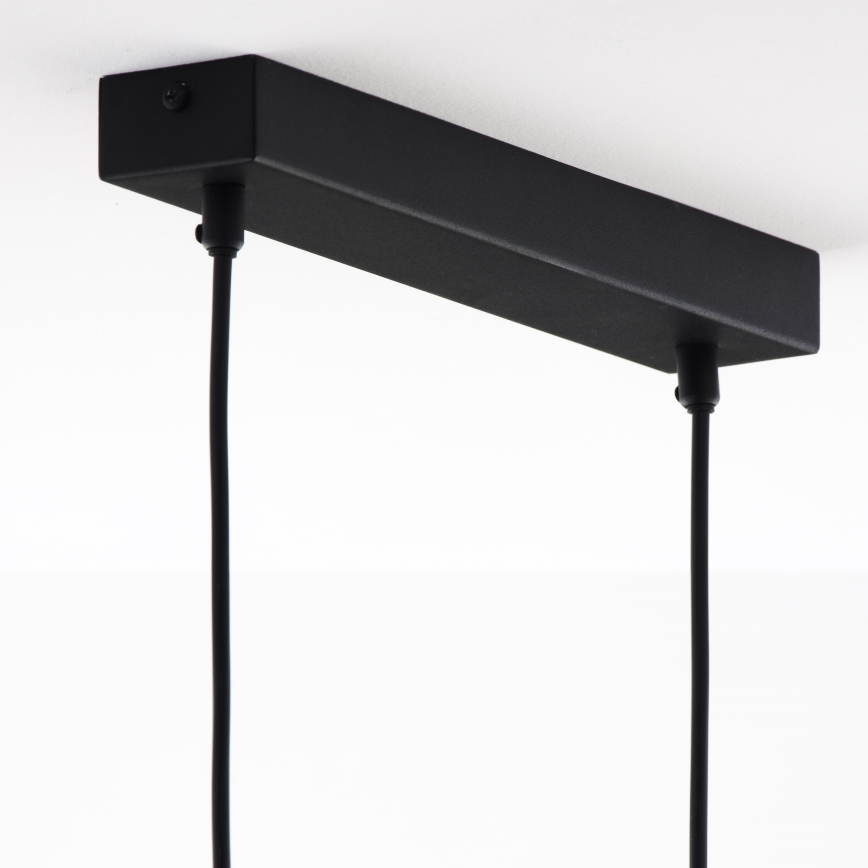 Jupiter 2026 - Candeeiro suspenso FIORI 2xG9/10W/230V preto/dourado/bege