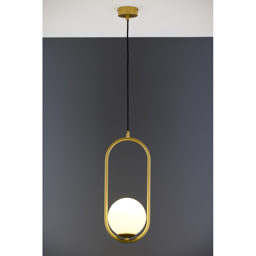 Jupiter 2042 - Candeeiro suspenso IGON 1xE14/40W/230V dourado