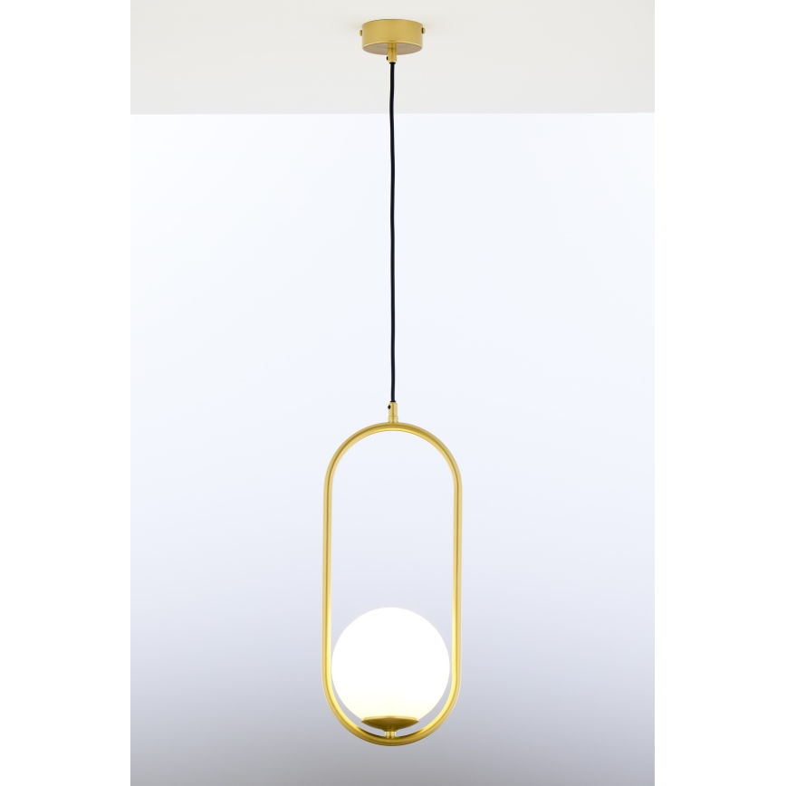 Jupiter 2042 - Candeeiro suspenso IGON 1xE14/40W/230V dourado