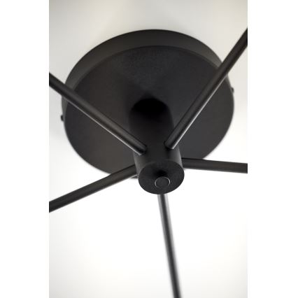 Jupiter 2047 - Candeeiro integrado PRATO 5xG9/10W/230V preto/bege