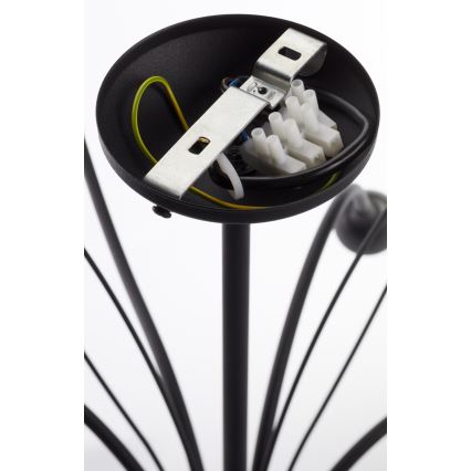 Jupiter 2056 - Lustre com haste GLORIOSA 10xG9/14W/230V preto