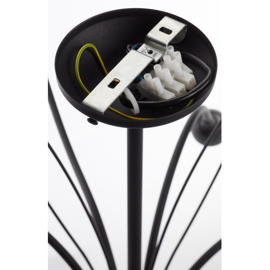 Jupiter 2056 - Lustre com haste GLORIOSA 10xG9/14W/230V preto