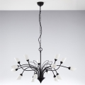Jupiter 2057 - Lustre suspenso com corrente GLORIOSA 15xG9/14W/230V preto