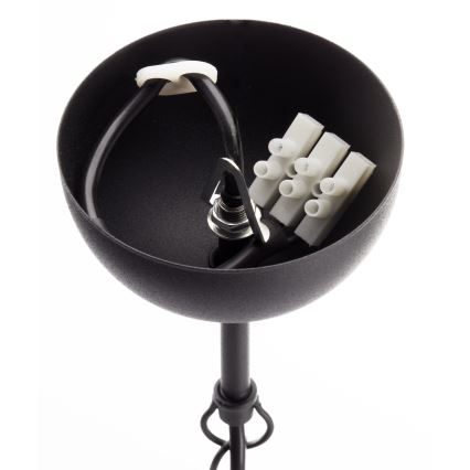 Jupiter 2057 - Lustre suspenso com corrente GLORIOSA 15xG9/14W/230V preto