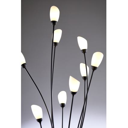 Jupiter 2058 - Candeeiro de pé GLORIOSA 9xG9/14W/230V preto