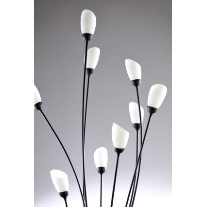 Jupiter 2058 - Candeeiro de pé GLORIOSA 9xG9/14W/230V preto