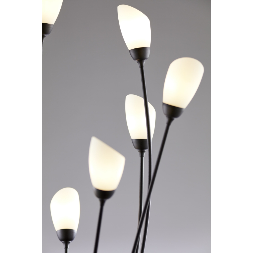 Jupiter 2058 - Candeeiro de pé GLORIOSA 9xG9/14W/230V preto