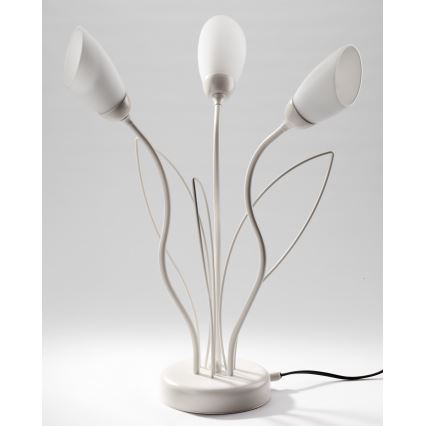 Jupiter 2060 - Candeeiro de mesa GLORIOSA 3xG9/14W/230V creme