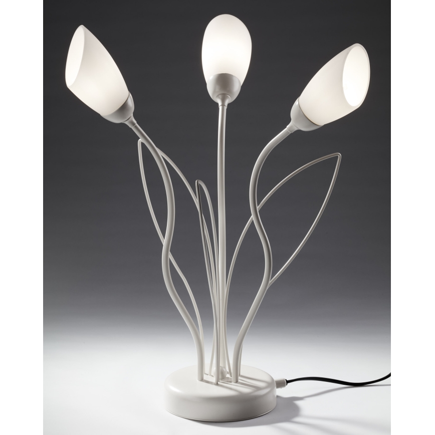 Jupiter 2060 - Candeeiro de mesa GLORIOSA 3xG9/14W/230V creme