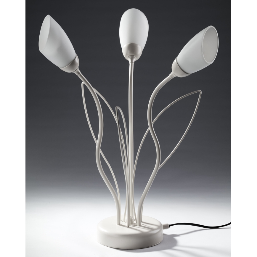 Jupiter 2060 - Candeeiro de mesa GLORIOSA 3xG9/14W/230V creme