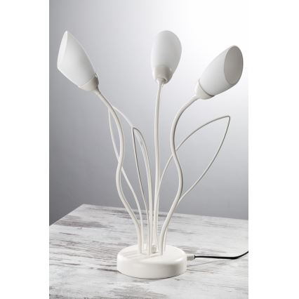 Jupiter 2060 - Candeeiro de mesa GLORIOSA 3xG9/14W/230V creme
