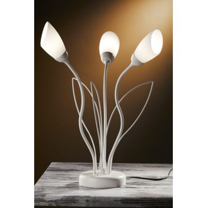 Jupiter 2060 - Candeeiro de mesa GLORIOSA 3xG9/14W/230V creme
