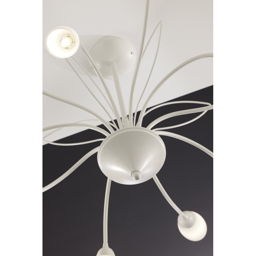 Jupiter 2061 - Lustre de haste GLORIOSA 10xG9/14W/230V creme