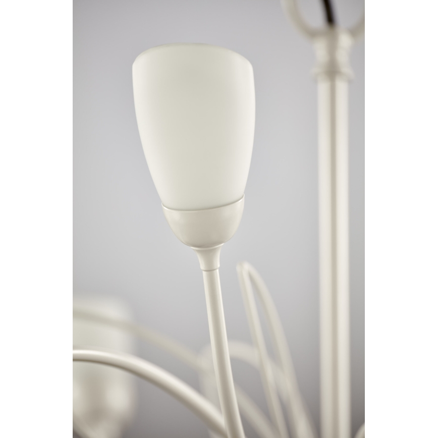 Jupiter 2062 - Lustre em corrente GLORIOSA 15xG9/14W/230V, cor creme