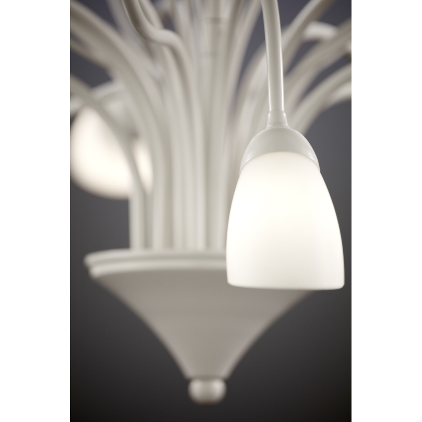 Jupiter 2062 - Lustre em corrente GLORIOSA 15xG9/14W/230V, cor creme