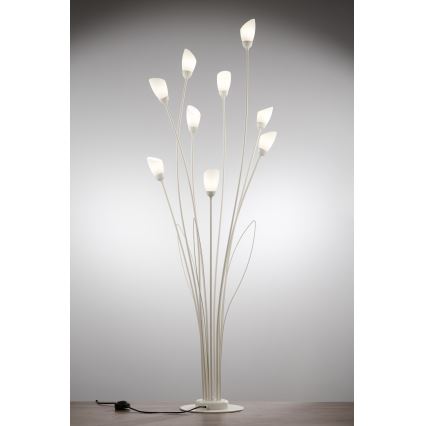 Jupiter 2063 - Candeeiro de pé GLORIOSA 9xG9/14W/230V cor creme