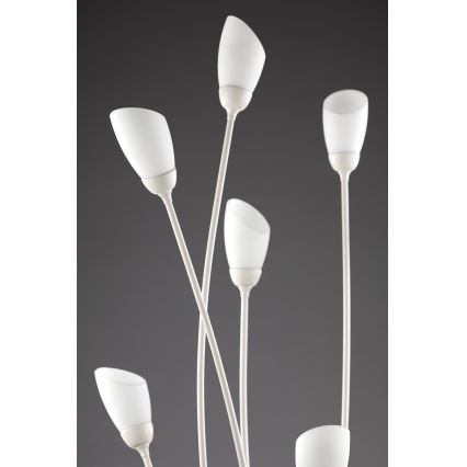 Jupiter 2063 - Candeeiro de pé GLORIOSA 9xG9/14W/230V cor creme