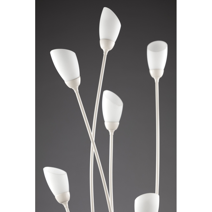 Jupiter 2063 - Candeeiro de pé GLORIOSA 9xG9/14W/230V cor creme