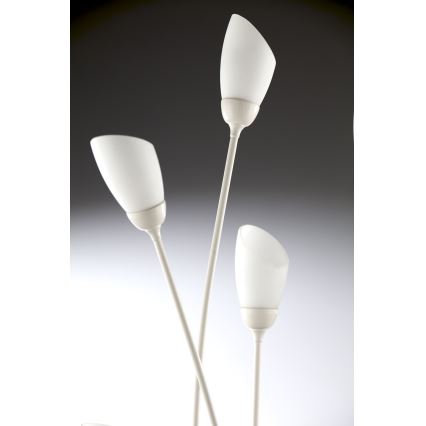 Jupiter 2063 - Candeeiro de pé GLORIOSA 9xG9/14W/230V cor creme