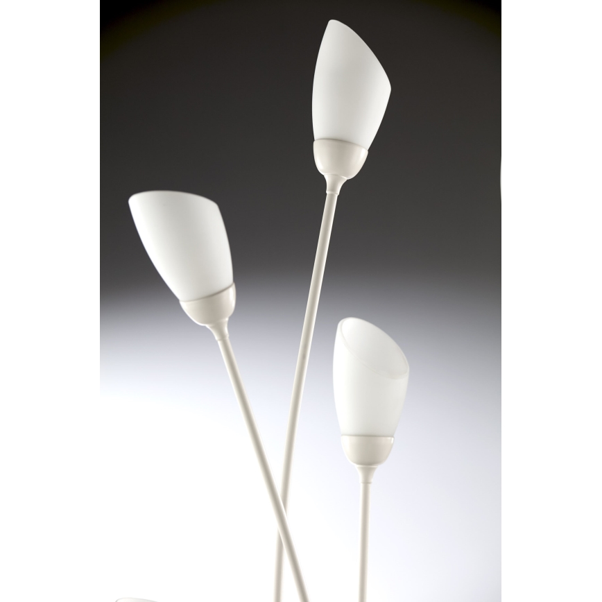 Jupiter 2063 - Candeeiro de pé GLORIOSA 9xG9/14W/230V cor creme