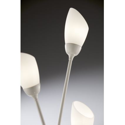 Jupiter 2063 - Candeeiro de pé GLORIOSA 9xG9/14W/230V cor creme